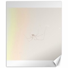 Hanging Spider Canvas 8  X 10  by okhismakingart