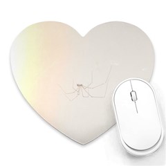 Hanging Spider Heart Mousepads by okhismakingart