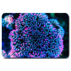 Pink-tipped Sedum Large Doormat by okhismakingart