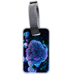 Pink-tipped Sedum Luggage Tag (two Sides) by okhismakingart