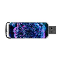 Pink-tipped Sedum Portable Usb Flash (one Side) by okhismakingart