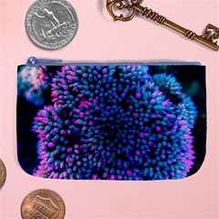 Pink-tipped Sedum Large Coin Purse by okhismakingart