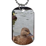 Framed Ducks Dog Tag (Two Sides) Back