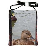 Framed Ducks Shoulder Sling Bag Front