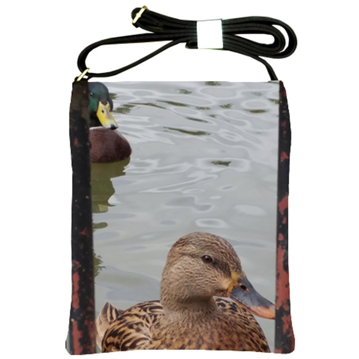 Framed Ducks Shoulder Sling Bag