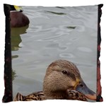 Framed Ducks Large Cushion Case (Two Sides) Front