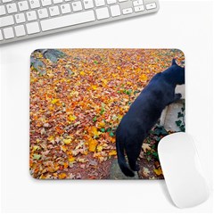 Luna Standing Large Mousepads by okhismakingart