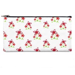 Cute Floral Drawing Motif Pattern Pencil Cases by dflcprintsclothing