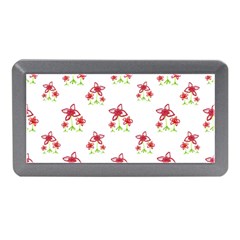 Cute Floral Drawing Motif Pattern Memory Card Reader (mini) by dflcprintsclothing