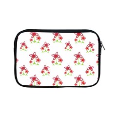 Cute Floral Drawing Motif Pattern Apple Ipad Mini Zipper Cases by dflcprintsclothing