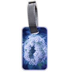 Light Blue Closing Queen Annes Lace Luggage Tags (two Sides) by okhismakingart