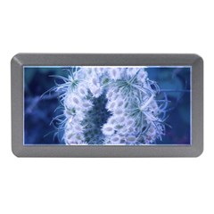 Light Blue Closing Queen Annes Lace Memory Card Reader (mini) by okhismakingart