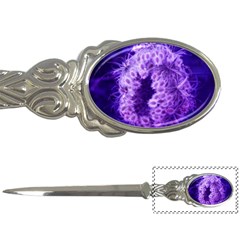 Dark Purple Closing Queen Annes Lace Letter Opener by okhismakingart