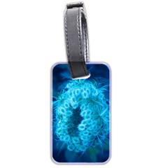 Blue Closing Queen Annes Lace Luggage Tags (two Sides) by okhismakingart