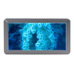 Blue Closing Queen Annes Lace Memory Card Reader (mini) by okhismakingart