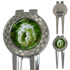 Green Closing Queen Annes Lace 3-in-1 Golf Divots by okhismakingart