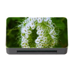 Green Closing Queen Annes Lace Memory Card Reader With Cf by okhismakingart