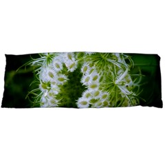 Green Closing Queen Annes Lace Body Pillow Case (dakimakura) by okhismakingart