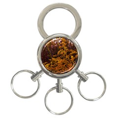 Goldenrod Version Ii 3-ring Key Chains by okhismakingart