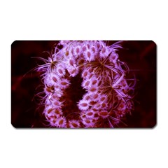 Purple Closing Queen Annes Lace Magnet (rectangular) by okhismakingart