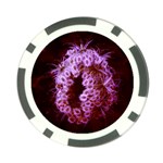 Purple Closing Queen Annes Lace Poker Chip Card Guard (10 pack) Front