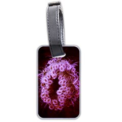 Purple Closing Queen Annes Lace Luggage Tags (two Sides) by okhismakingart