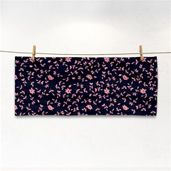 Dusk Rose Hand Towel by WensdaiAmbrose