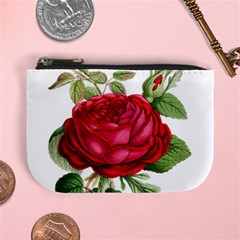 Rose - Vintage Mini Coin Purse by WensdaiAmbrose