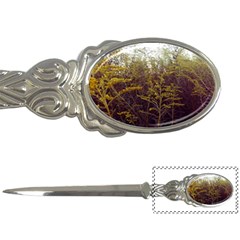 Purple And Yellow Goldenrod Letter Opener by okhismakingart