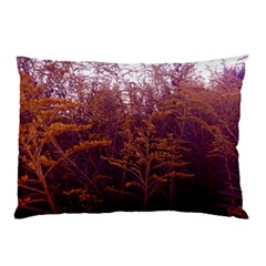 Red And Yellow Goldenrod Pillow Case by okhismakingart