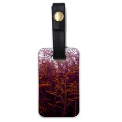 Red And Yellow Goldenrod Luggage Tags (one Side)  by okhismakingart