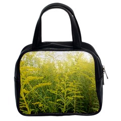 Yellow Goldenrod Classic Handbag (two Sides) by okhismakingart