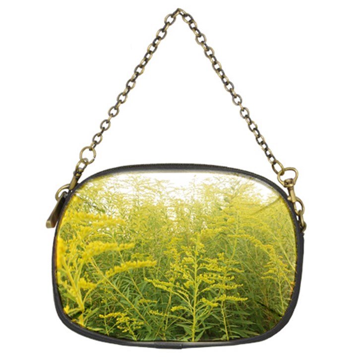 Yellow Goldenrod Chain Purse (Two Sides)