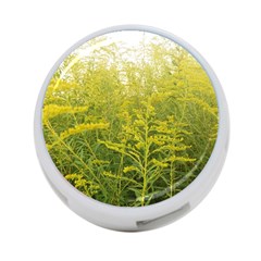 Yellow Goldenrod 4-port Usb Hub (one Side) by okhismakingart