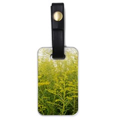 Yellow Goldenrod Luggage Tags (one Side)  by okhismakingart