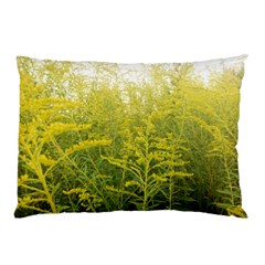 Yellow Goldenrod Pillow Case (two Sides) by okhismakingart