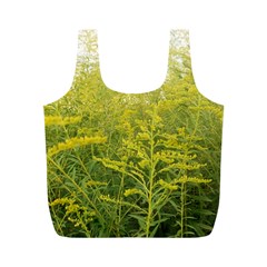 Yellow Goldenrod Full Print Recycle Bag (m) by okhismakingart