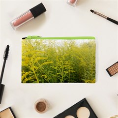 Yellow Goldenrod Cosmetic Bag (xs) by okhismakingart