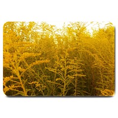 Gold Goldenrod Large Doormat  by okhismakingart