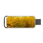 Gold Goldenrod Portable USB Flash (One Side) Front