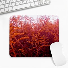 Red Goldenrod Large Mousepads by okhismakingart