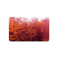 Red Goldenrod Magnet (name Card) by okhismakingart