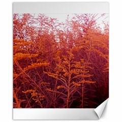 Red Goldenrod Canvas 16  X 20  by okhismakingart