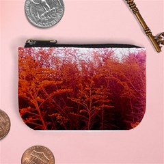 Red Goldenrod Mini Coin Purse