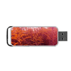 Red Goldenrod Portable Usb Flash (two Sides) by okhismakingart