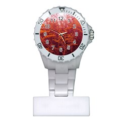 Red Goldenrod Plastic Nurses Watch