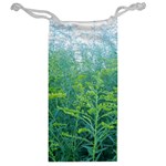 Turquoise Goldenrod Jewelry Bag Back