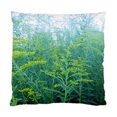 Turquoise Goldenrod Standard Cushion Case (one Side) by okhismakingart