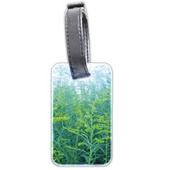 Turquoise Goldenrod Luggage Tags (two Sides) by okhismakingart