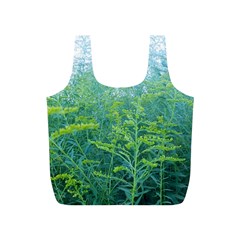 Turquoise Goldenrod Full Print Recycle Bag (s) by okhismakingart